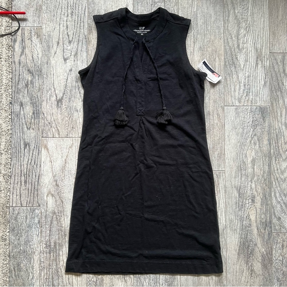 Vineyard vines tunic tassel dress